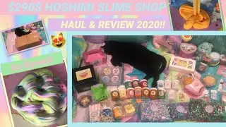 💜$270$ FAMOUS SLIME SHOP REVIEW 2020!!💜 HOSHIMI SLIME SHOP REVIEW, HAUL, UNBOXING