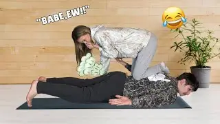 EXTREME COUPLES YOGA (gone wrong)