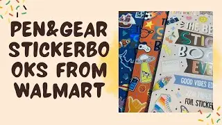 Pen & Gear STICKERbOOKS Collection