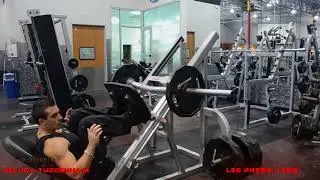 Leg Press - Deluca Tuddenham - Gym Back Workout Video