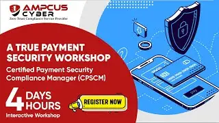 A True Payment Security Training - Become a Certified Payment Security Compliance Manager