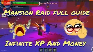 HOW TO BEAT The mansion Raid easy (Roblox Chaisaw man Devil's heart)