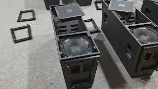 Sanway Audio dual 12inch high power outdoor line array speaker S-VT4888 are ready to be sent out