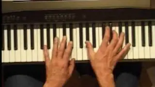 Piano Lesson - How to Play the E major scale (left hand)