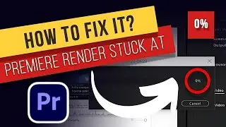 How to Solve Audio Rendering Stuck In Premiere Pro!