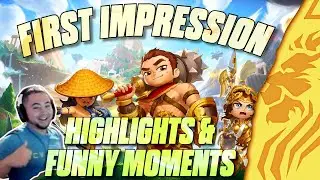 DIVINE KNOCKOUT FIRST IMPRESSIONS AND FUNNY MOMENTS!