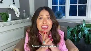 Matthew Hoffman Surprises Salma Hayek