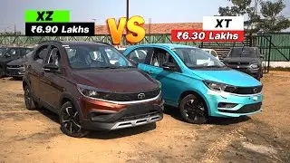 New Tata Tiago XZ vs XT 🔥Which VFM is it! | Detailed Comparison video