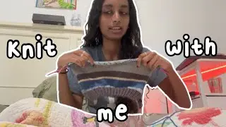 Knit with me 🧶🪡&nbsp;| crochet wips, fall plans, rest of year plans