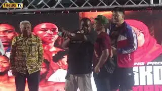 BONDIA ATUMIA AI  KUONGEA KUMTISHA MCHANJA WA MAFIA BOXING