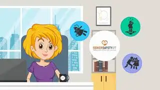 Senior Safety App for Androids - Designed for seniors with 20+ safety, tracking and alert features