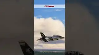 F-16 Aggressor Low Fly Pass: Intense Close-Up Action #aviation #fighterjets #shorts