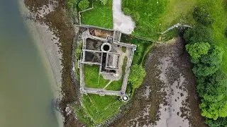 2024 May 28. Ireland, Doe Castle drone