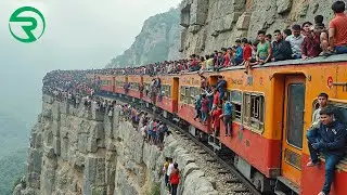 Most Dangerous Roads And Railway Tracks In The World - Part 1