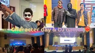 Character Day & Dj battle at IQRA University ❤️&zwj;🔥