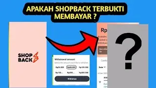 Apakah Shopback Terbukti Membayar ⁉️