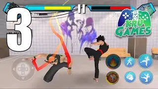 Karate king Fighting 2019: Super Kung Fu Fight Gameplay Walkthrough #3 - Level 15~20 (Android, IOS)