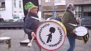 Aalst Carnaval 2026 - Vooroptocht KM De Aalsterse Gilles: Doortocht Vredeplein
