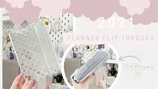 Планировщик 2021 года, перелистываемый // Планировщик в твердом переплете, формат B6, печать на принтере