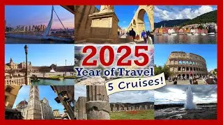 An Extraordinary year of Travel 2025 🌍 | 5 Epic Cruises Across Europe & Iceland