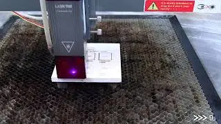 LASER TREE 10W High Power Laser Module with Air Assist Metal Nozzle#lasercutting