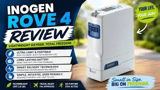 Inogen Rove 4 Review & Unboxing - Portable Oxygen Concentrator Breakdown