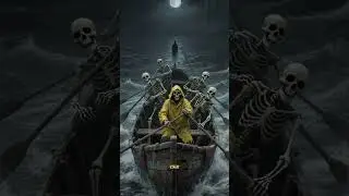 The Ghost Ship of Skeleton Rowers 🛳️😨 #Shorts #Horror