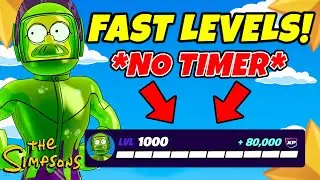 NO TIMER Fortnite XP MAP to LEVEL UP FAST in Chapter 6 Simpsons Mini Season 2 (Earn XP)