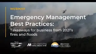 Webinar: Emergency management best practices: takeaways for business from 2021's fires and floods