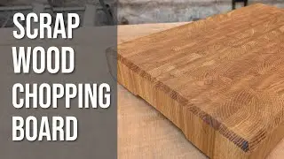 Professional looking Endgrain Chopping Board made by an Amature from Scrapwood