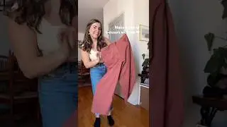 Making a pair of pink trousers with Cotton Twill 🫶 #sewing #sew #sewingblogger#sewingideas #trouser