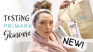 TRYING NEW PRIMARK SKINCARE RANGE FOR THE FIRST TIME! | Ash Mama Reid