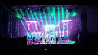 Scooter live am 15.8 2025 in Dresden am Elbufer der Anfang von diesen Konzert 🥳