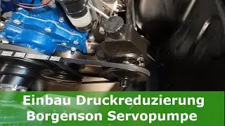 Installation of pressure reducing valve Saginaw power steering pump | Ford Mustang