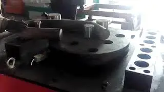 GW80 Reinforcement Steel Bar Bending Machine Processing 75mm and 80mm Smooth Round Bar China