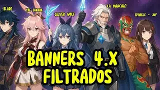 Honkai Star Rail 4.X | Todos los banners filtrados: Sparkle, La Mancha, Yae Sakura , Silver Wolf ...