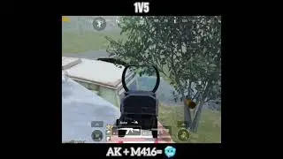 1V5 in Flare Drop Fight #pubgshorts #pubg #bgmi #ETshorts