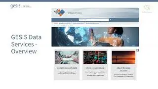 Meet the Experts: Oliver Watteler: Introduction to the GESIS Data Services