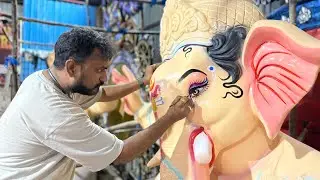 Ganesh Eye Painting 2025 | Ganesh Eye Making | Ganpati Bappa Eyes Art | Ganesh chaturthi 2025
