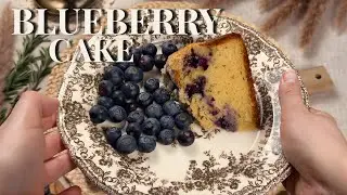 Soft Blueberry Crumble Cake | Cozy Slow Baking 🥧