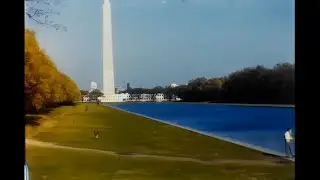 Washington DC April 1949 - New York Small Airport-Planes & Flying Kodachrome Color 8mm Home Movie