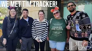 Final week at Walt Disney World! Epcot festival of the holidays and meeting Tim Tracker!
