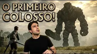 COMO FOI JOGAR DE NOVO O GAME SHADOW OF  THE COLOSSUS ? PRIMEIRO COLOSSO 🗿