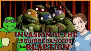 invasion of squirrelanoids I ninja turtles 2012 reaction