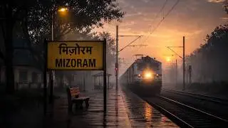 Solo Travel to Mizoram by Train | Guwhati to Aizawl Train Journey
