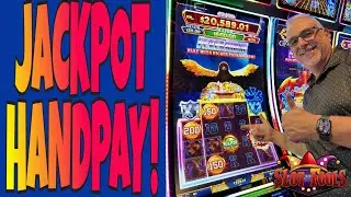 JACKPOT HANDPAY on GOLDEN EAGLE hitting a MAJOR X2 during FEVERMODE at COUSHATTA CASINO
