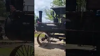 Big Frick Eclipse driving past #steam #frick #engine