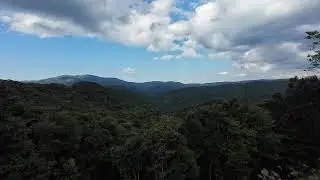 Amami island mountain view near Uken, Japan 4K, 60fps