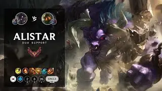Alistar Support vs Nautilus - KR Grandmaster Patch 12.8