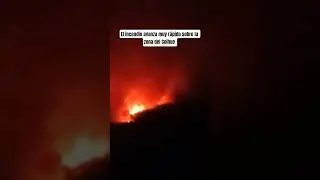 El incendio avanza muy r&aacute;pido sobre la zona del Coihue